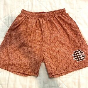 Eric Emanuel EE Orange Shorts